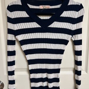 Pink Republic V-Neck Sweater